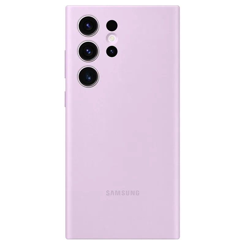 Чехол Samsung Galaxy S23 Ultra Silicone Case EF-PS918TVEGWW, лавандовый