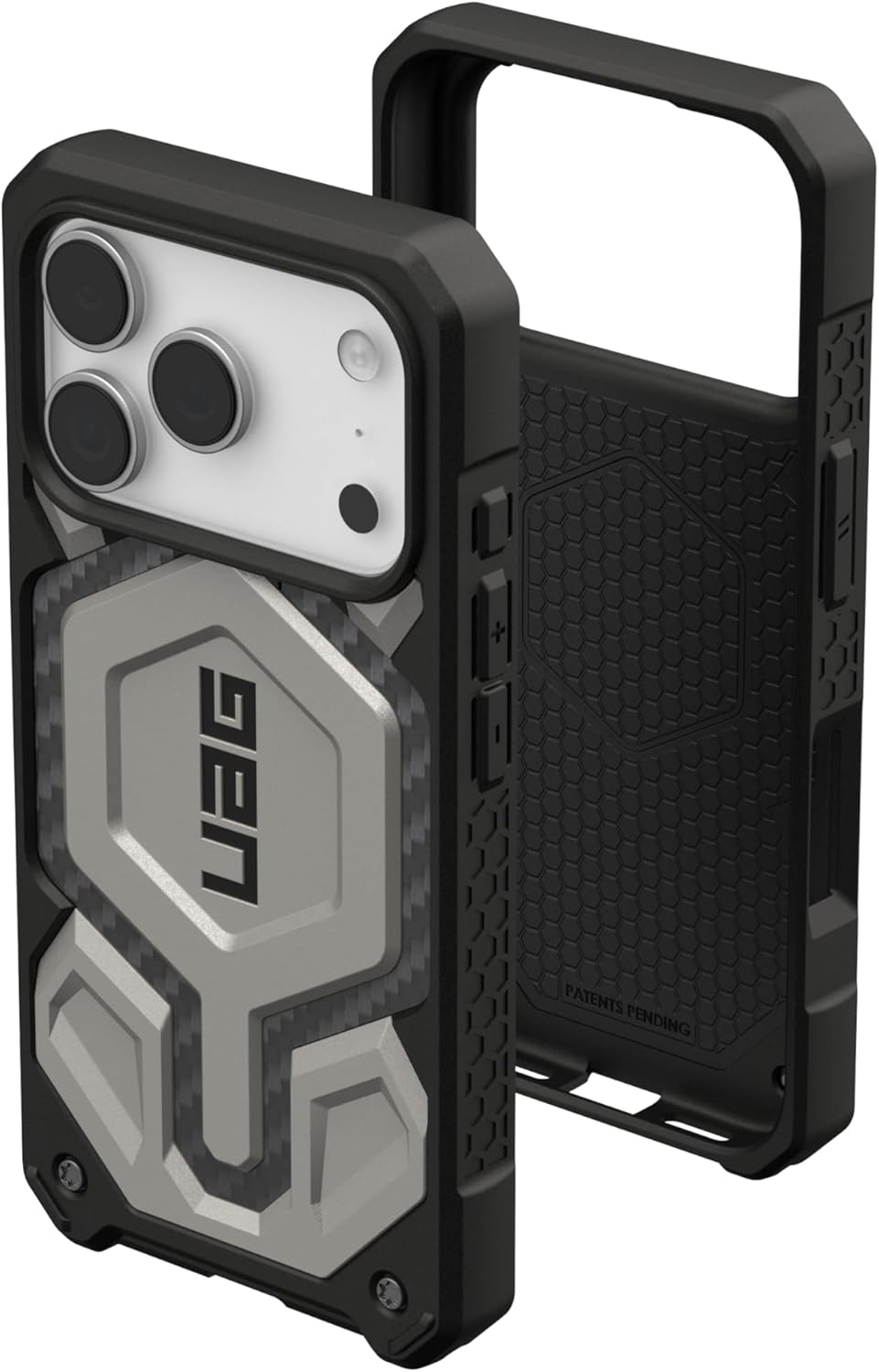 UAG Monarch Pro с MagSafe для iPhone 17 Pro, титан (Titanium) 114513113636