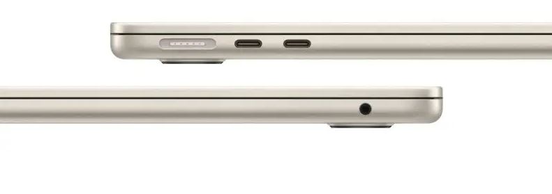 Apple MacBook Air 13 (M5, 10C/10C, 2026), 32 ГБ, 1 ТБ SSD, Starlight (сияющая звезда) Z1L5000GM