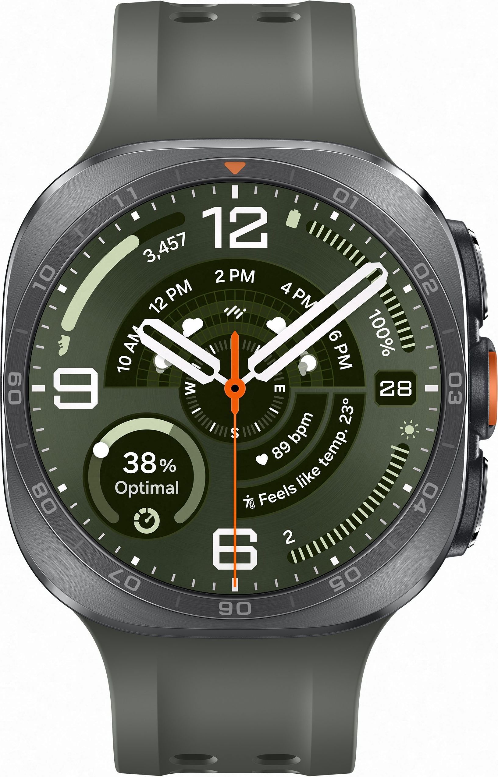 Samsung Galaxy Watch Ultra2 LTE 47 мм, серый титан