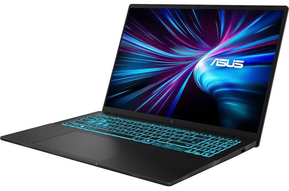 Asus V16 V3607VM-RP058 (Intel Core 7 240H, NVIDIA GeForce RTX 5060) 16ГБ, 512ГБ SSD, noOS, черный (90NB16K1-M004Z0)