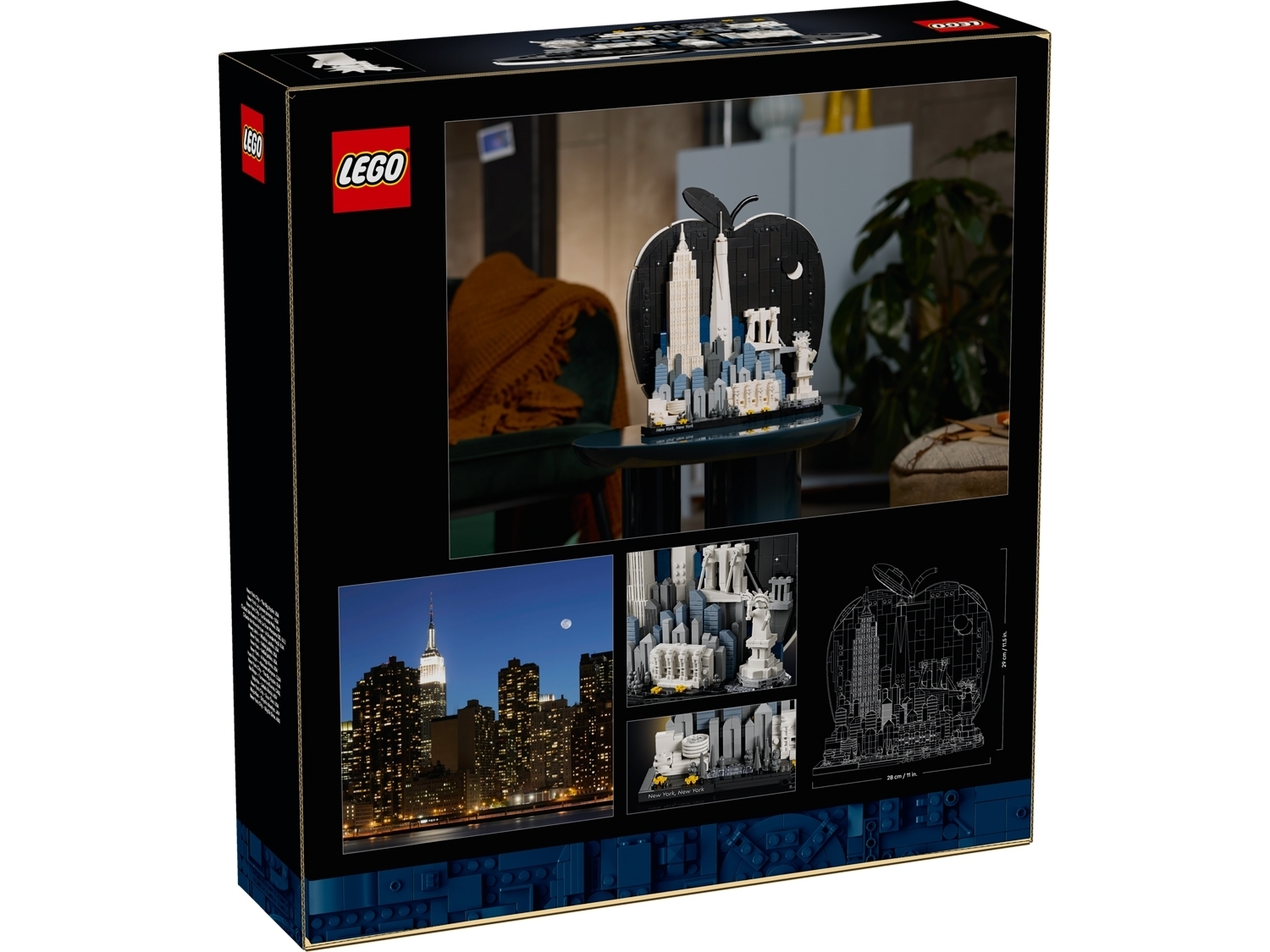 LEGO Architecture 21066 Нью-Йорк:Большое яблоко