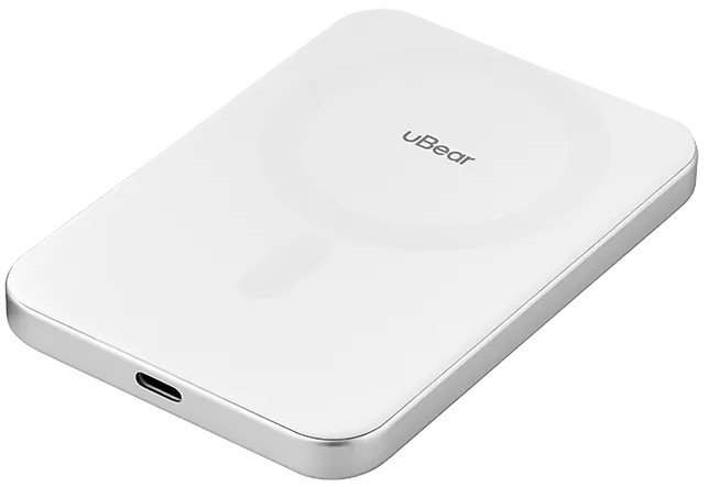 uBear Slide Magsafe 5000mAh Qi2 PD20W, белый