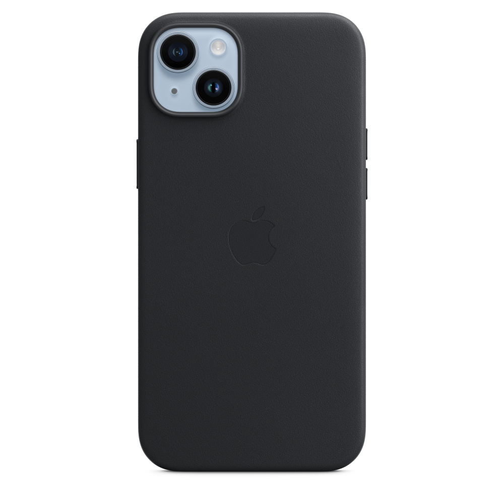 Кожаный чехол MagSafe для iPhone 14 Plus - Midnight (MPP93ZM/A)