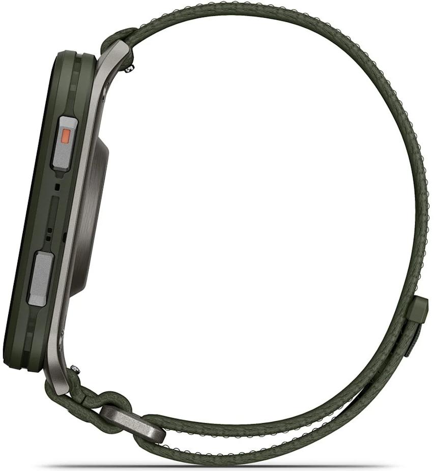 Garmin Venu X1, темно-зеленые с черным ремешком (010-02980-03)
