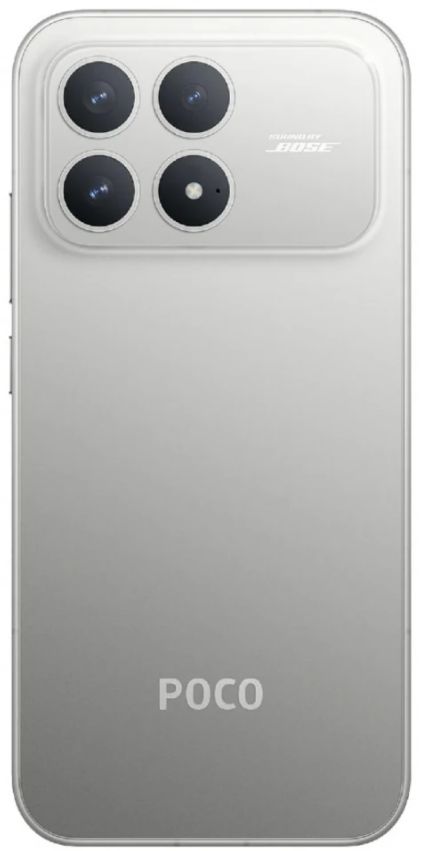 Смартфон Xiaomi POCO F8 Pro 12/256 ГБ, серебристый