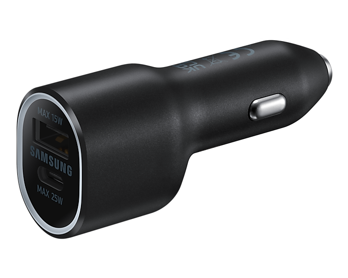 Автомобильное зарядное устройство Duo 40 Вт EP-L4020 (USB-C 25W/USB 15W), черный