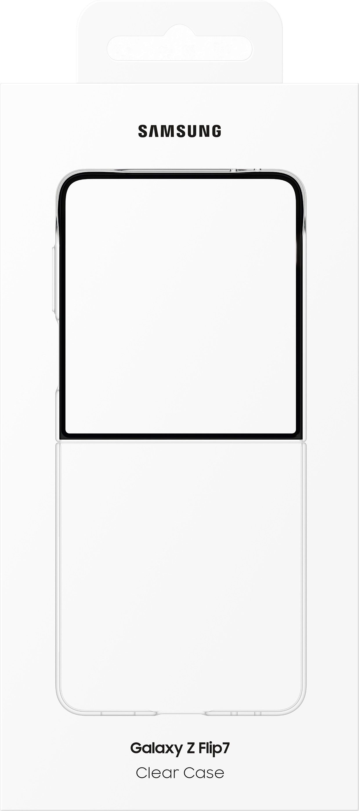 Samsung Clear Case для Galaxy Z Flip7, прозрачный (EF-AF766CTEGRU)