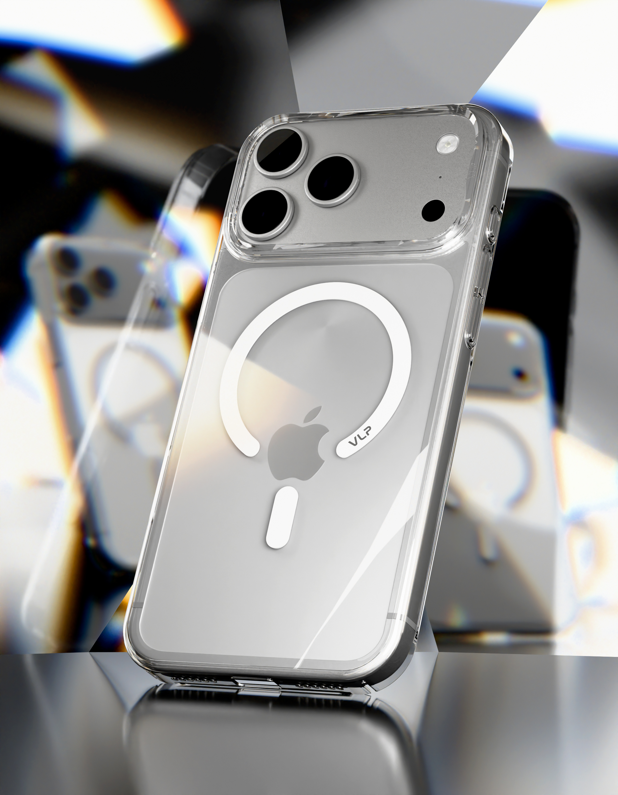 Чехол VLP Diamond Case с MagSafe для iPhone 18 Pro, прозрачный (10510032)