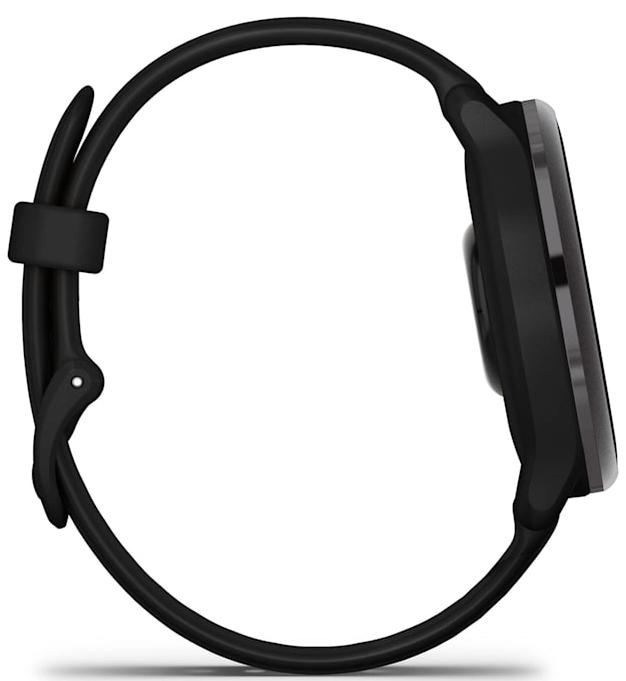 Garmin Vivoactive 6, темно-серые с черным ремешком (010-02985-00)
