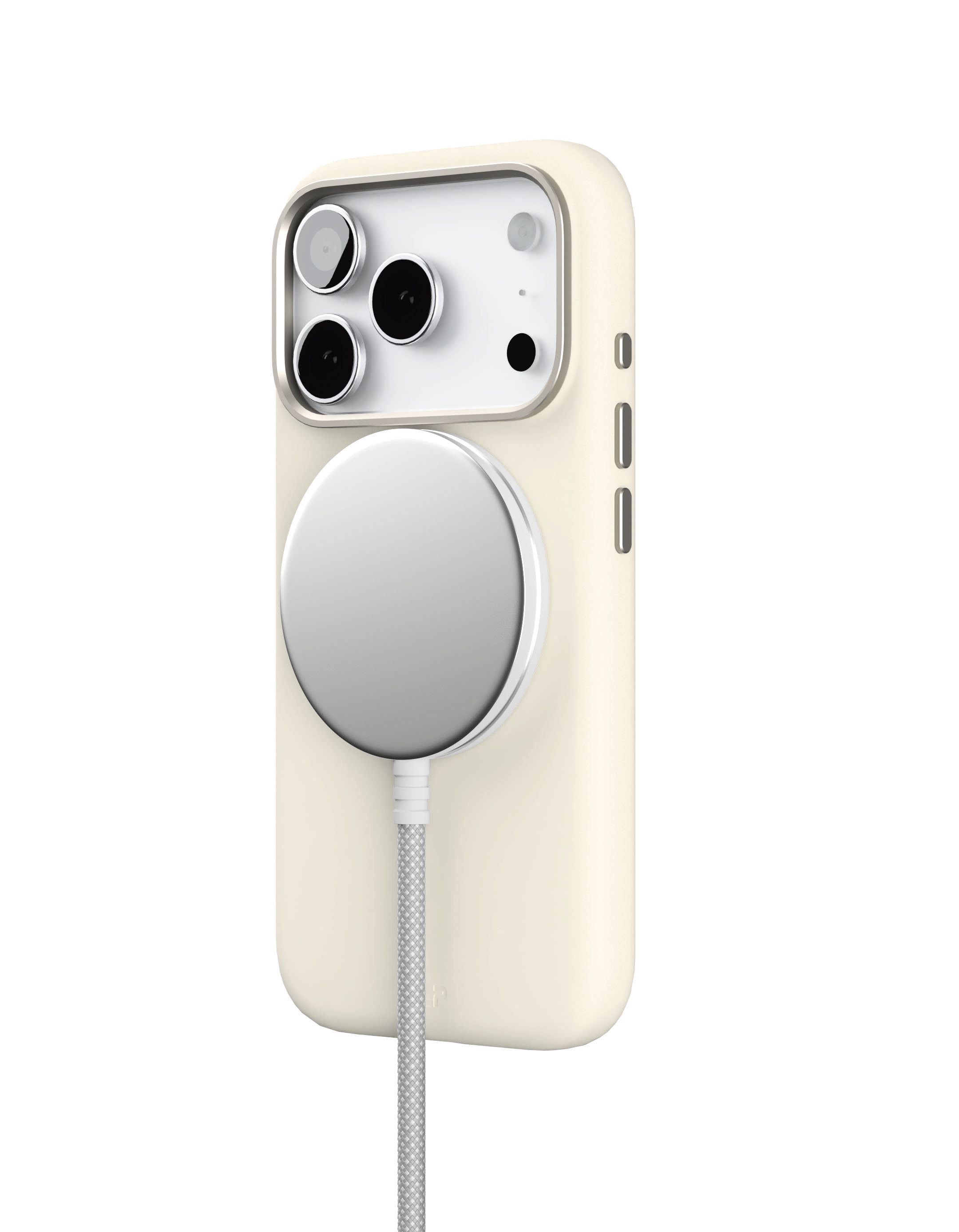 Чехол VLP Aster Pro Case с MagSafe для iPhone 17 Pro, белый (1057159)
