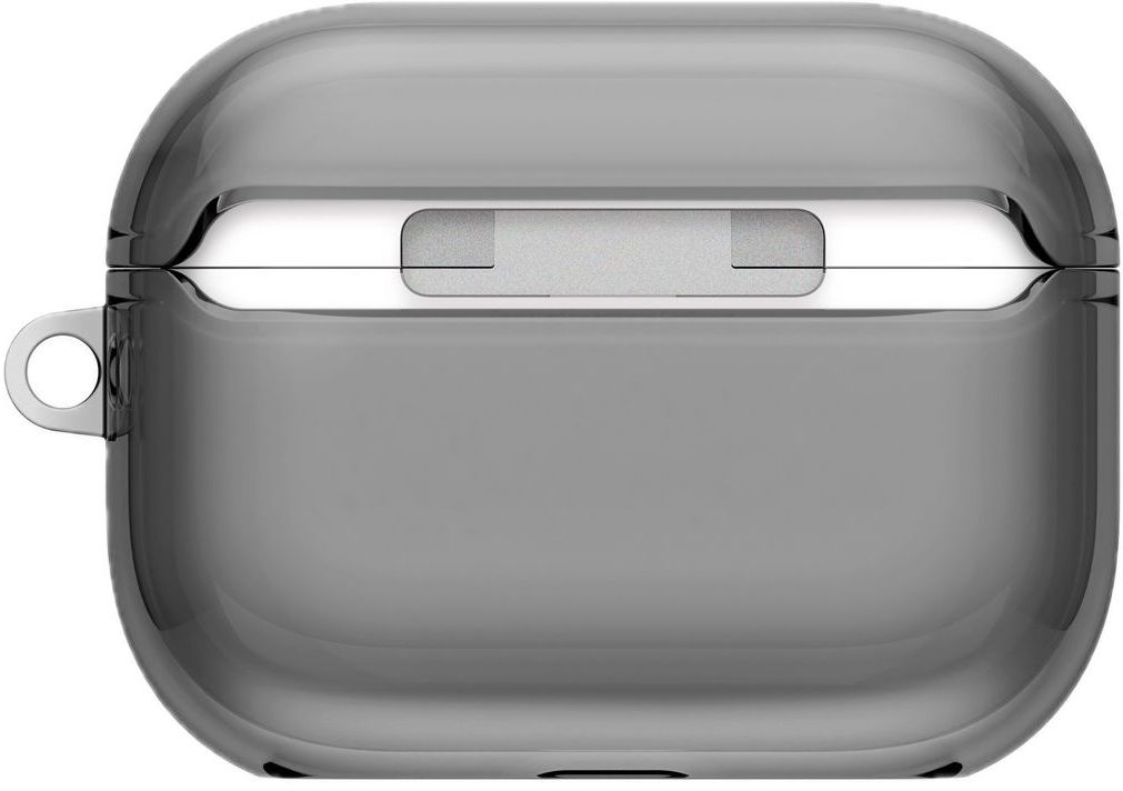 Uniq Glase Glossy для AirPods Pro 3, серый (AIRPODSPRO3-GLSGSMK)