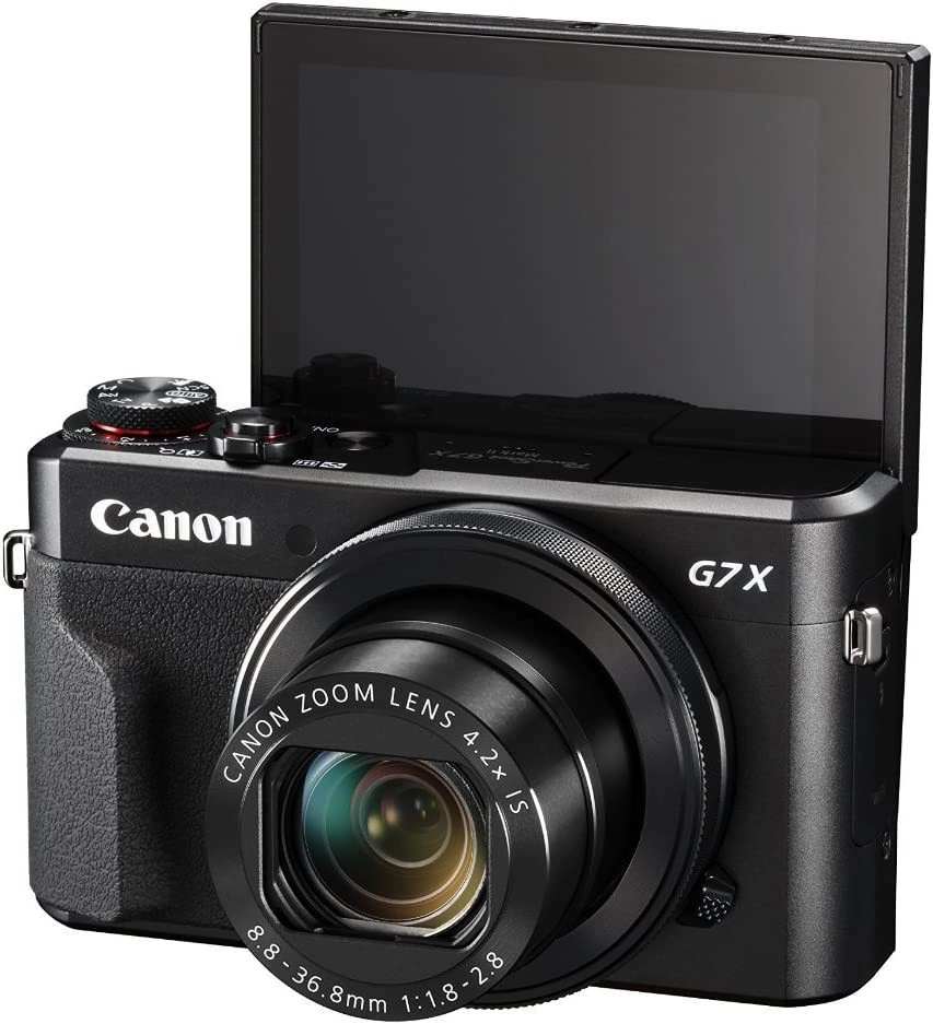 Компактный фотоаппарат Canon PowerShot G7X Mark II, черный