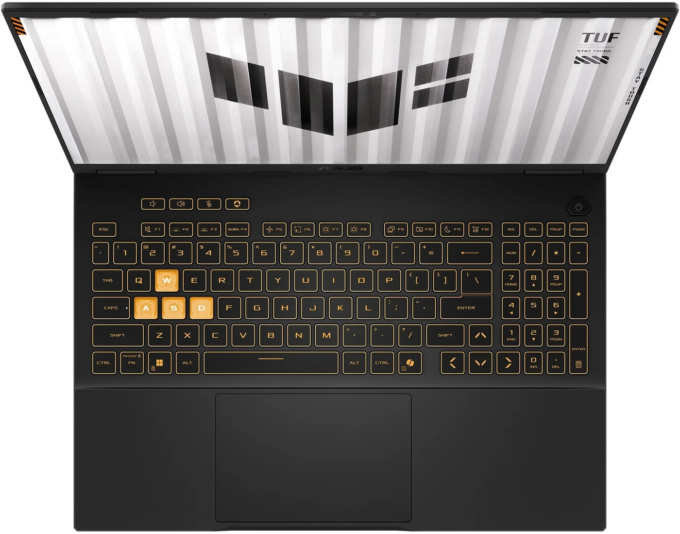 Ноутбук ASUS TUF Gaming F16 FX608JHI-TU215 (Intel Core i5 14450HX, NVIDIA GeForce RTX 5050) 16ГБ, 512ГБ SSD, noOS, черный (90NR0NA1-M00BH0)