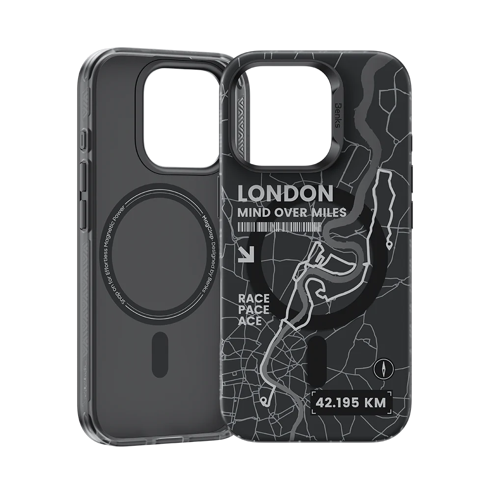 Чехол силиконовый Benks City Series с MagSafe для iPhone 16 Pro, London (C.K.QS.AP.CB.A065)