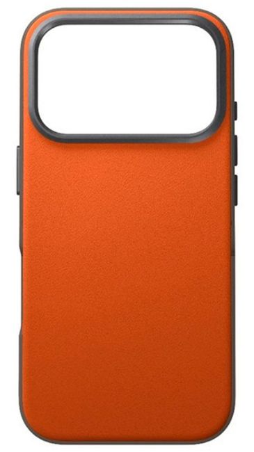 Uniq Lyden DS с MagSafe для iPhone 17 Pro, Flame Orange/Flint Grey (IP6.3P(2025)-LDSFORGFGRY)