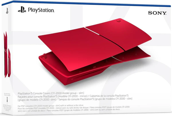 Sony Slim Version для PlayStation 5, Volcanic red