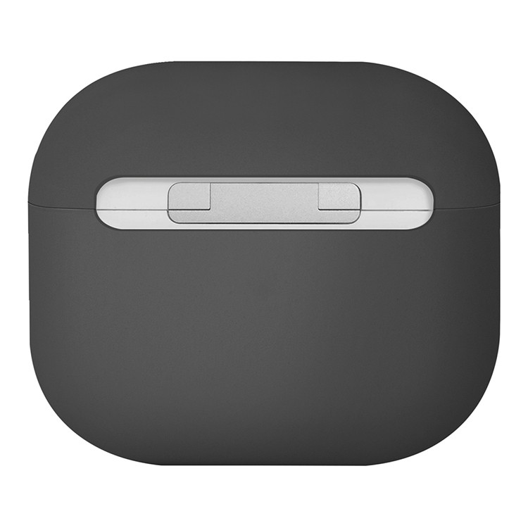 Чехол Uniq Lino Liquid silicone для AirPods 4, серый (AIRPODS(2024)-LINOGRY)