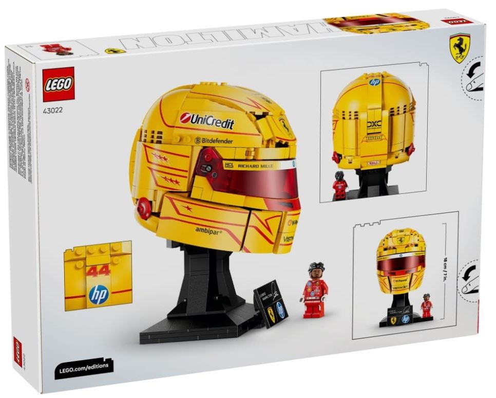 LEGO Editions 43022 Шлем Льюиса Хэмилтона
