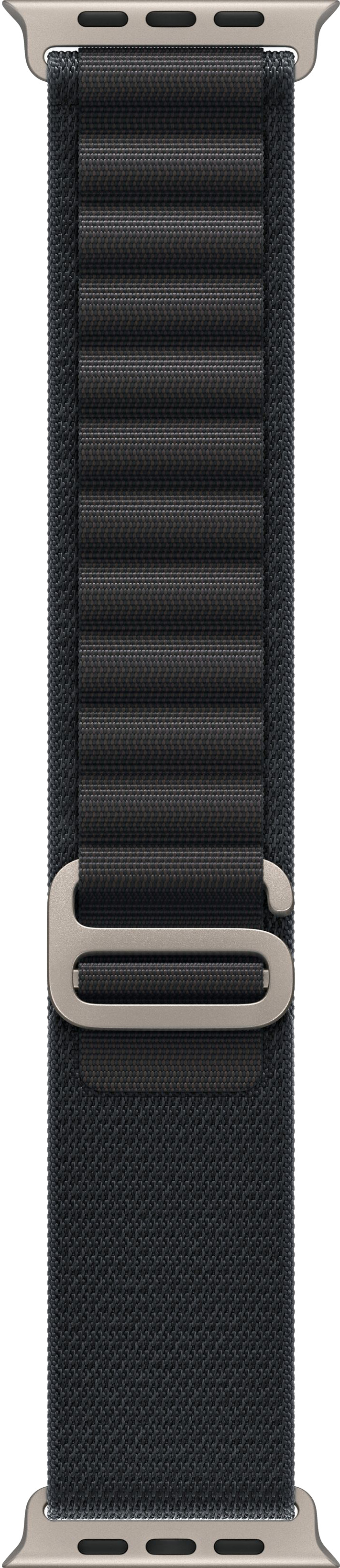 Apple Watch Ultra 3 (2025) 49mm Natural Titanium Case with Black Alpine Loop Small