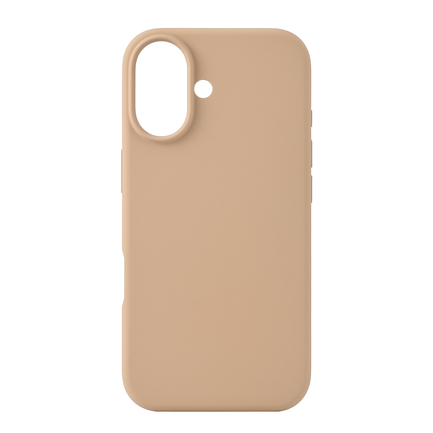 Чехол uBear Touch Mag Case с MagSafe для iPhone 17 (силикон, софт-тач), латте (CS543LT63TH-I25M)