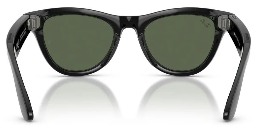 Умные очки Ray-Ban Meta Skyler (Gen2) RW4014, Shiny Black/G15 Green (8056262721230)