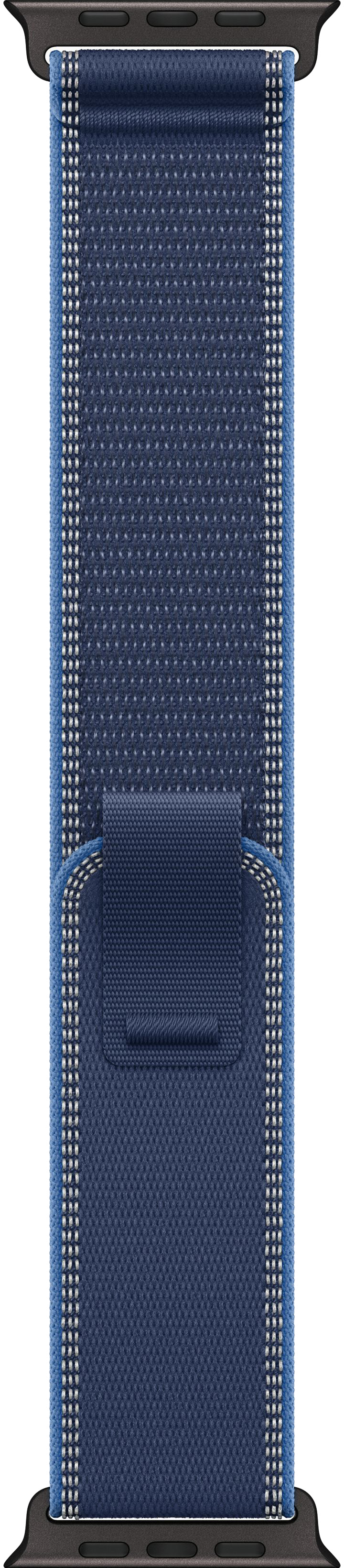 Apple Watch Ultra 3 (2025) 49mm Black Titanium Case with Blue/Bright Blue Trail Loop (M/L)