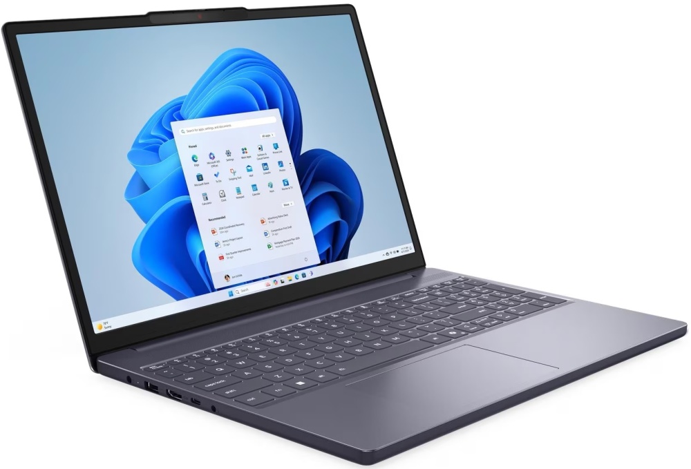 Ноутбук Lenovo IdeaPad Slim 3 15IRU8 15.3" (AMD Ryzen 5 7533HS, AMD Radeon 660M) 16ГБ, 512ГБ SSD, noOS, серый (83K7000URK)