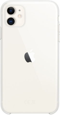 Клип-кейс Apple Case Clear для iPhone 11 черный (MWVG2ZM/A)