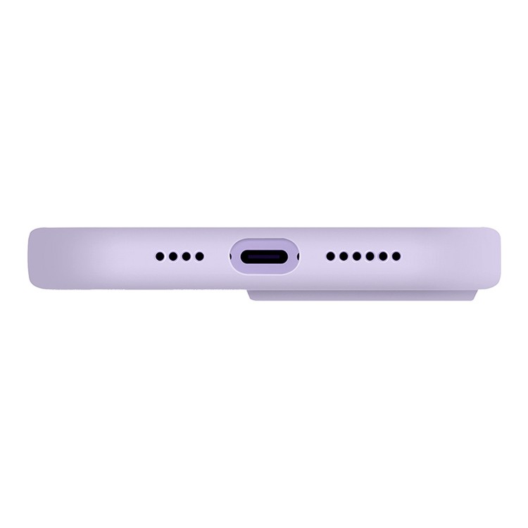 Чехол Uniq Lino для iPhone 14 Plus, лавандовый (IP6.7M(2022)-LINOLAV)
