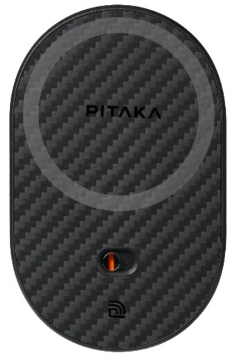 Автомобильный держатель PITAKA MagEZ Car Mount Pro 2 Vent с беспроводной зарядкой (CM2303N)