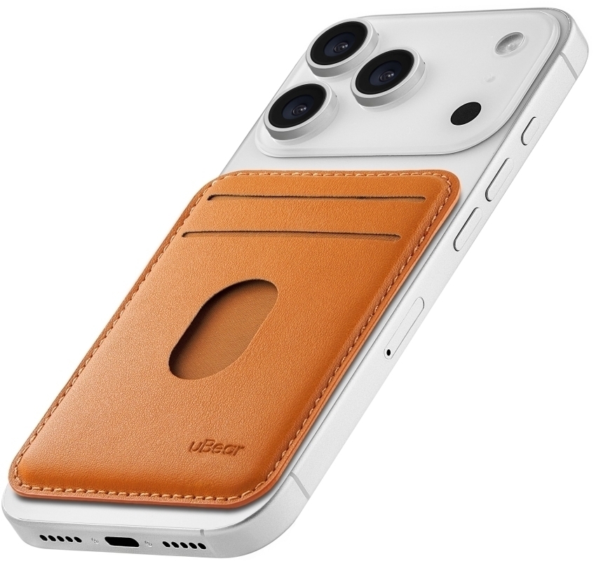 uBear Split, эко-кожа, оранжевый