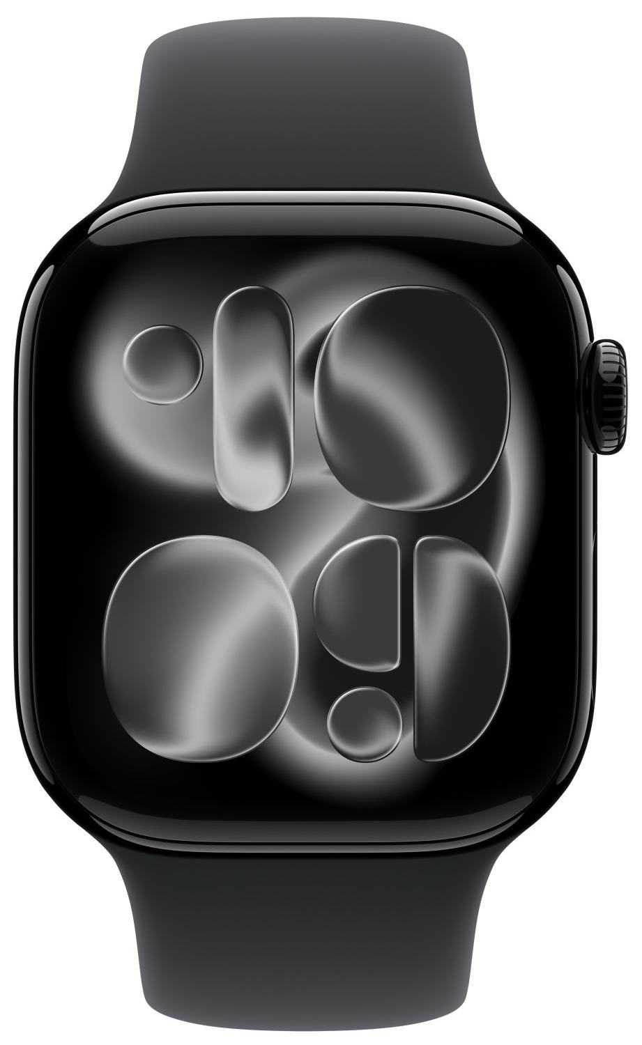 Ремешок Apple Watch 42мм Black Sport Band - M/L (MXLK3FE/A)