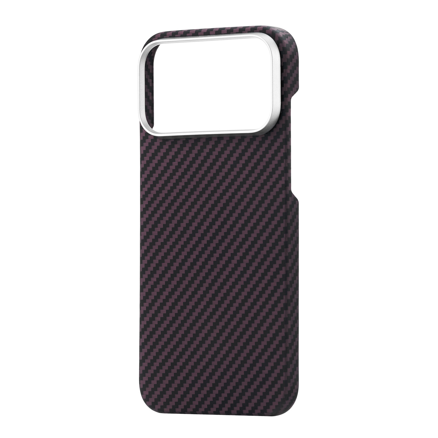 Чехол uBear Supreme Case Kevlar с MagSafe для iPhone 18 Pro Max, бургунди (CS722BR69PSP-I26M)