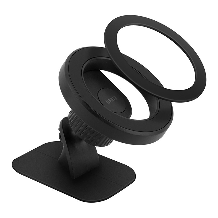 Автомобильный держатель Uniq TRELIX Magnetic Dashboard Car mount, черный (TRELIX-DASHBMOUNT)