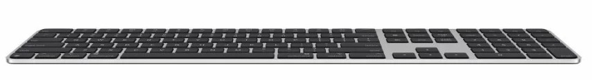 Клавиатура Apple Magic Keyboard Touch ID Numeric Keypad USB-C, черный (MXK83)