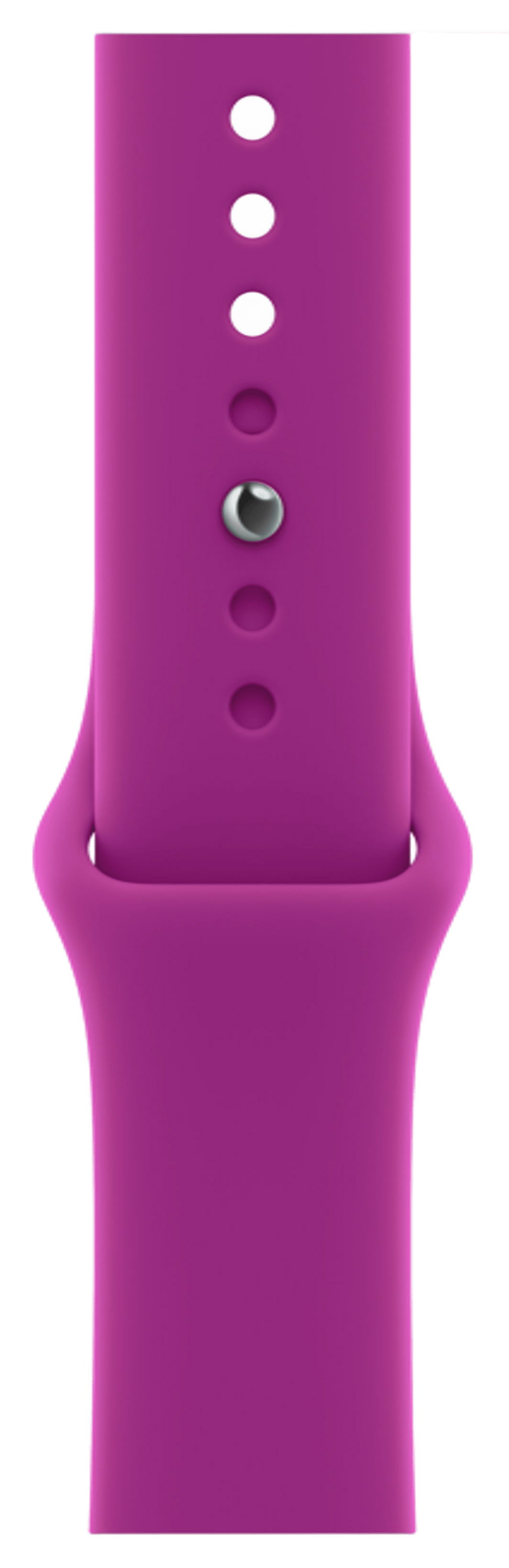 Apple Watch Series 12 42mm Light Gold Aluminum Case with Sport Band Magenta