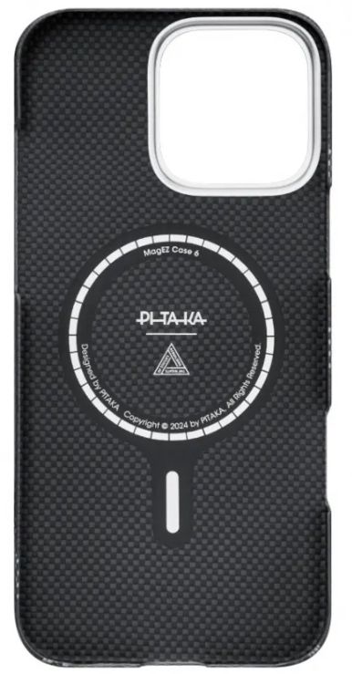 Pitaka Re-Tros Tactile Woven Case для iPhone 16 Pro, зеленый (KI1602RTR)
