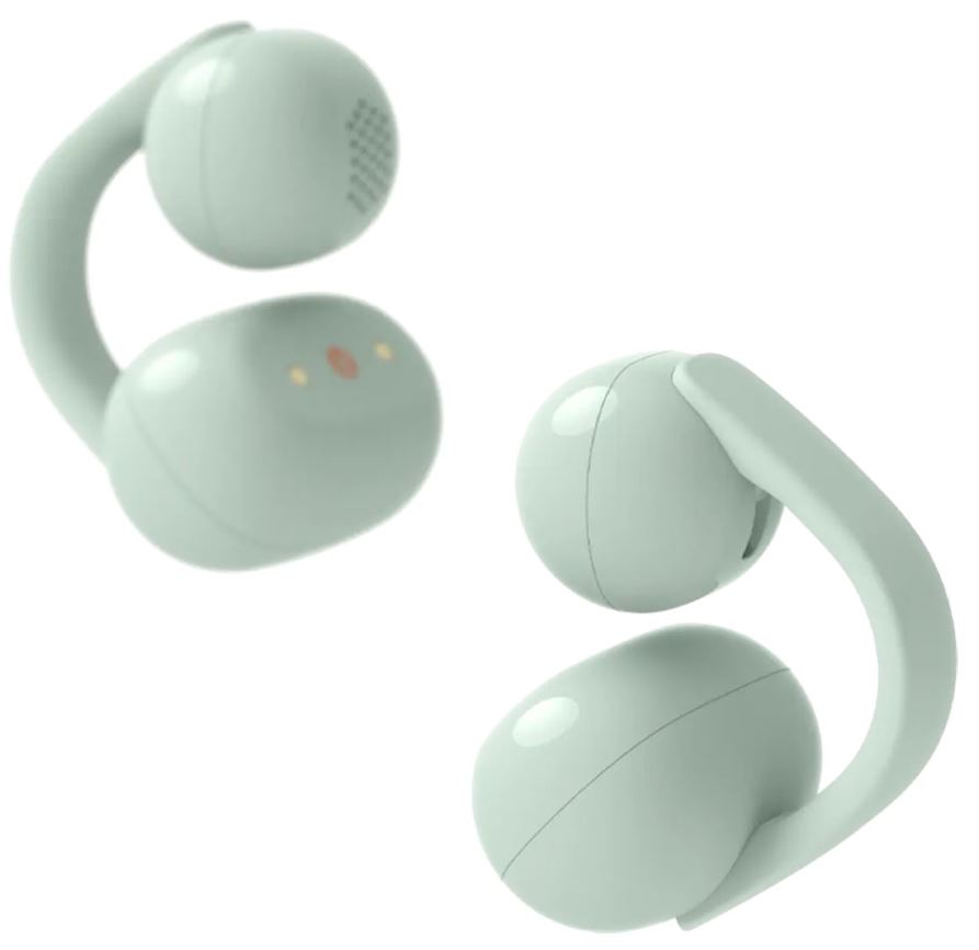 Sony LinkBuds Clip, зеленый