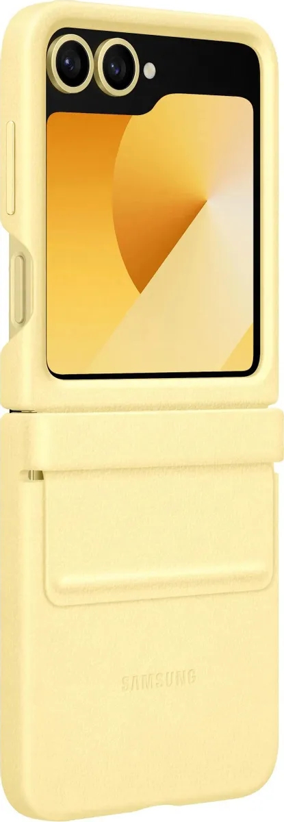 Чехол (клип-кейс) Samsung Kindsuit Case Flip 6 (F741) для Samsung Galaxy Z Flip6, желтый (EF-VF741PYEGRU)