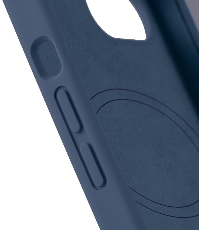 Чехол uBear Touch Mag Case для iPhone 16e, синий (CS518DB62TH-I25M)