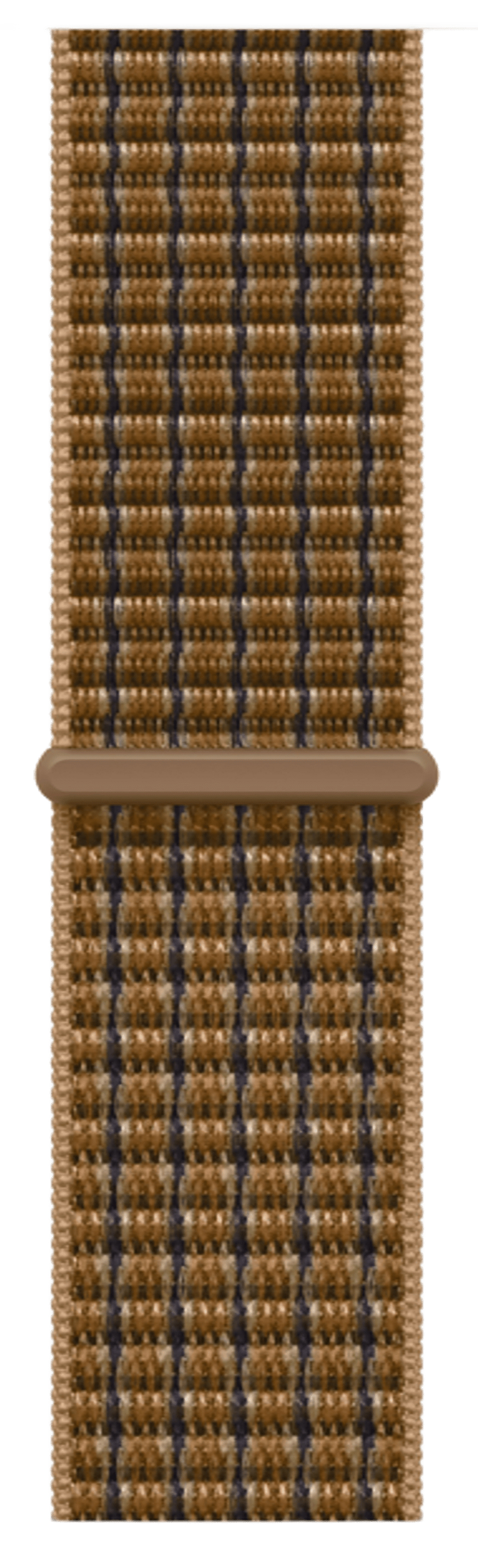Apple Watch Series 12 42mm Light Gold Aluminum Case with Sport Loop Light Umber Plaid