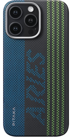 Чехол Pitaka Aries Tactile Woven Case для iPhone 16 Pro Max, Credit card (KI1601CRP)