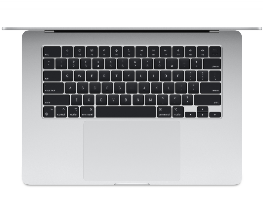 Apple MacBook Air 15" (M3 8C/10C), 16 ГБ, 256 ГБ, серебристый