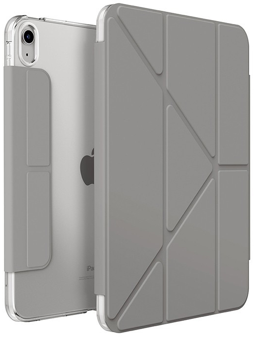 Чехол-книжка Uniq Camden Anti-microbial Grey для iPad 10.9 (2022 10th Gen) серый PDP10G(2022)-CAMGRY