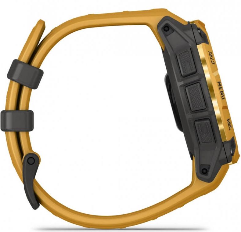 Garmin Instinct 3 45mm Solar, Sunburst with Sunburst/Gray Silicone (010-02934-42) HK