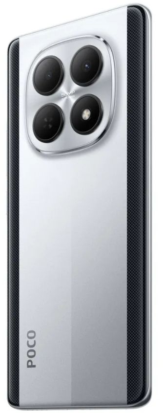Смартфон Poco M8 12/512 ГБ, серебристый