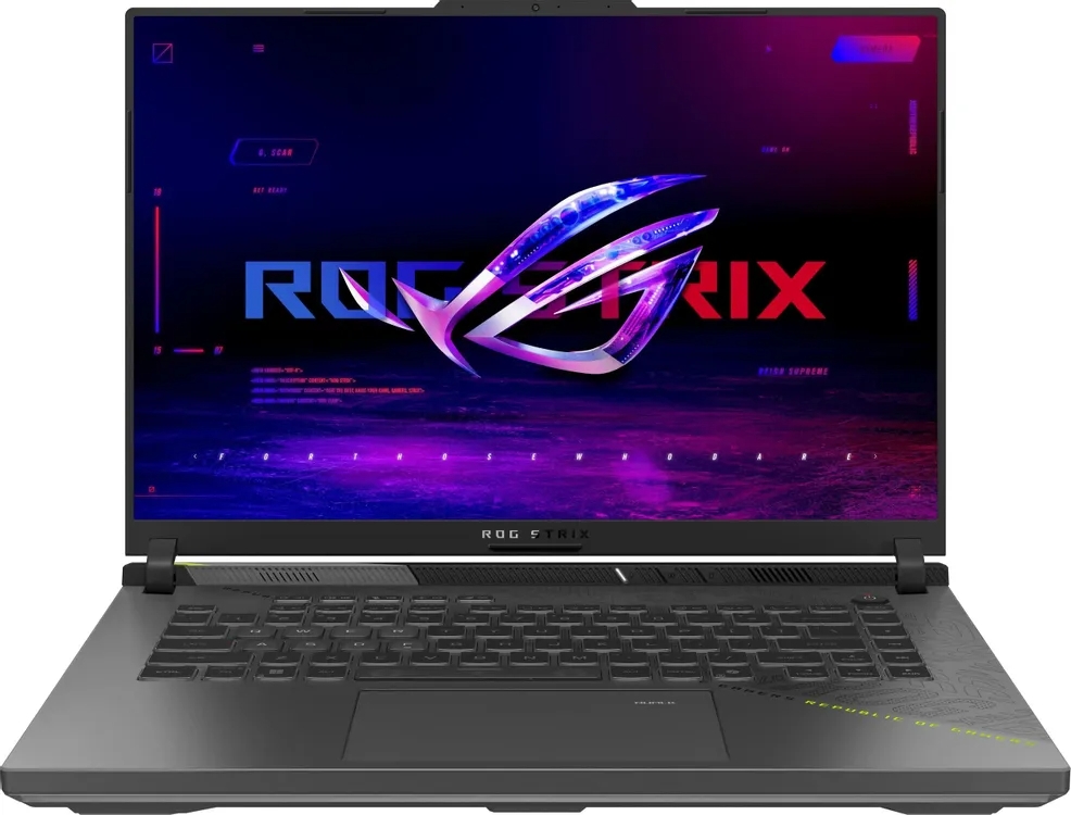 Ноутбук ASUS ROG Strix G16 G614FM-WS94 16" (AMD Ryzen 9 9955HX, NVIDIA GeForce RTX 5060) 16ГБ, 1ТБ, Win 11 Home, серый (90NR0L17-M00010)
