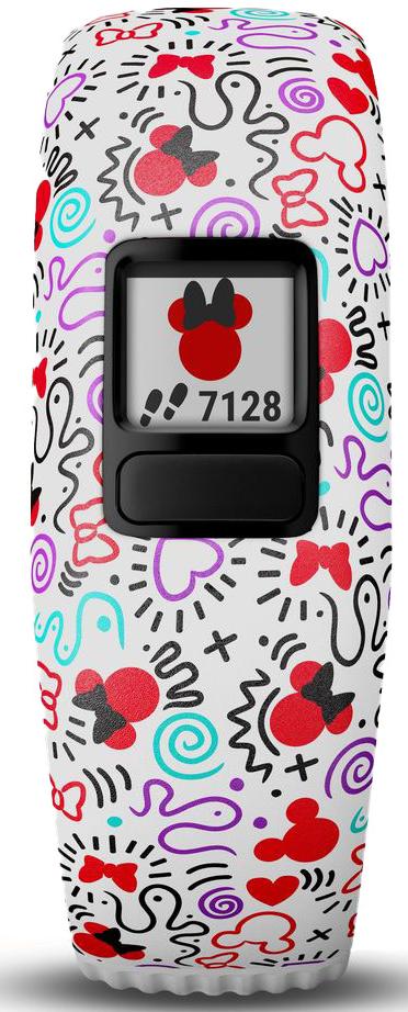 Фитнес-браслет детский Garmin Vivofit Jr 2, Minnie Mouse Adjustable Band (010-01909-10)
