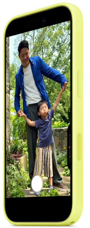 Apple Silicone Case с MagSafe для iPhone 17, желтый (Neon Yellow) MGEV4FE/A